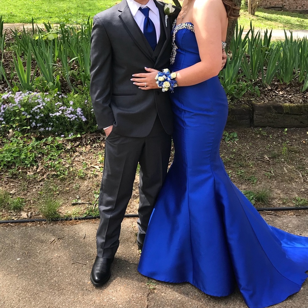 Jovani Cobalt/ royal Blue prom dress